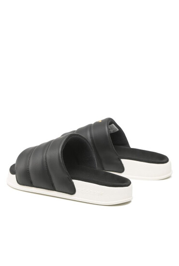 adidas Чехли Originals adilette Essential W FZ6162 Cblack/Owhite/Goldmt - Mera.bg