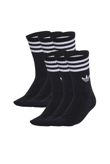 adidas Дълги чорапи 3-Stripes JV7411 Черен - Mera.bg