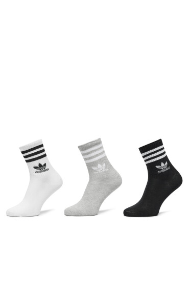 adidas Дълги чорапи Mid Cut Crew IL5023 Цветен - Mera.bg