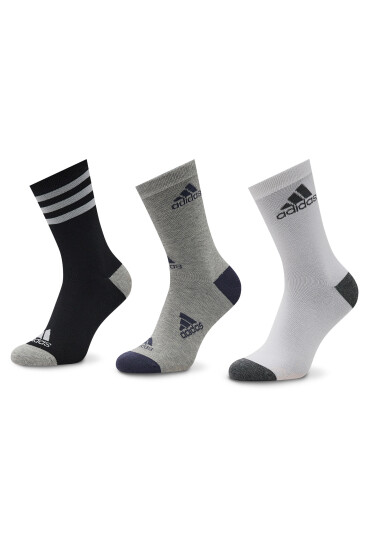 adidas Дълги чорапи Graphic Socks 3 Pairs HN5736 Черен - Mera.bg