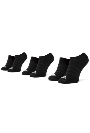 adidas Комплект 3 чифта терлик унисекс Light Nosh 3PP DZ9416 Black/Black/Black - Mera.bg