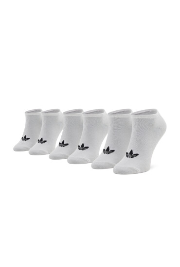 adidas Къси чорапи Trefoil Liner S20273 Бял - Mera.bg