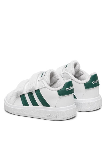 adidas Обувки Grand Court Lifestyle Hook and Loop Shoes IG2560 Ftwwht/Cgreen/Ftwwht - Mera.bg