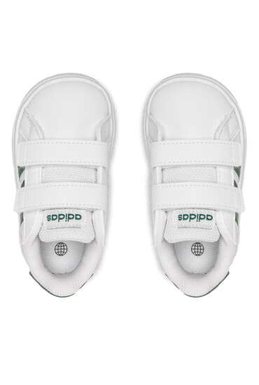 adidas Обувки Grand Court Lifestyle Hook and Loop Shoes IG2560 Ftwwht/Cgreen/Ftwwht - Mera.bg