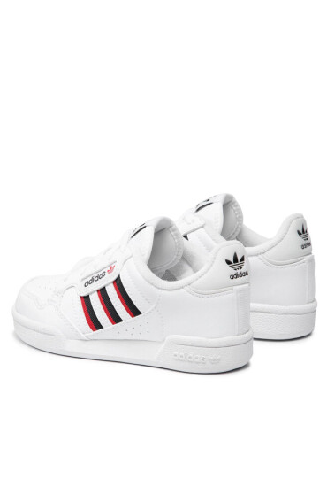 adidas Сникърси Continental 80 Stripes C S42611 Бял - Mera.bg