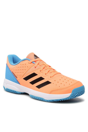 adidas Обувки за зала Court Stabil Jr GX3760 Оранжев - Mera.bg