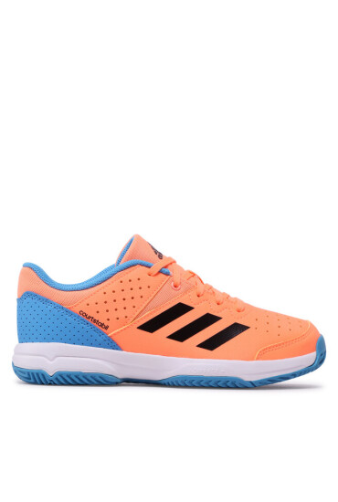 adidas Обувки за зала Court Stabil Jr GX3760 Оранжев - Mera.bg