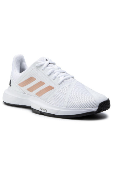 adidas Обувки CourtJam Bounce W FU8147 Ftwwht/Coppmt/Cblack - Mera.bg
