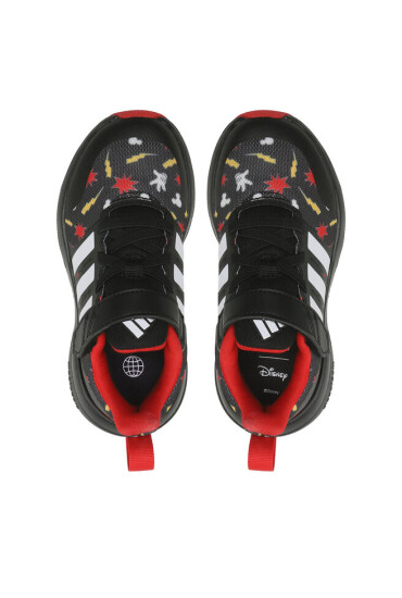 adidas Сникърси x Disney FortaRun 2.0 Mickey Cloudfoam Sport Running Elastic Lace Top Strap Shoes HP8997 Черен - Mera.bg
