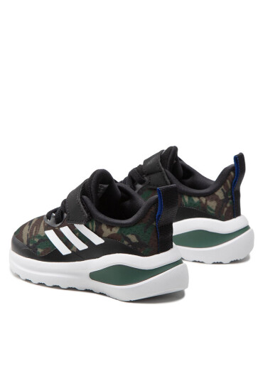 adidas Обувки FortaRun El I GV9478 Core Black/Cloud White/Green Oxide - Mera.bg