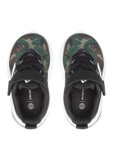 adidas Обувки FortaRun El I GV9478 Core Black/Cloud White/Green Oxide - Mera.bg