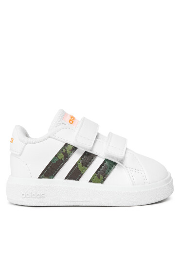 adidas Сникърси Grand Court Lifestyle Hook and Loop Shoes IF2886 Бял - Mera.bg