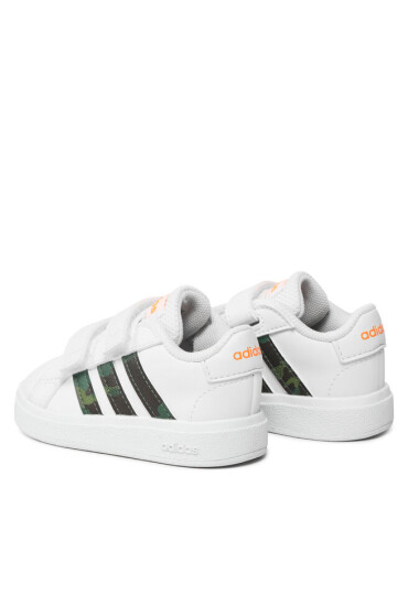 adidas Сникърси Grand Court Lifestyle Hook and Loop Shoes IF2886 Бял - Mera.bg