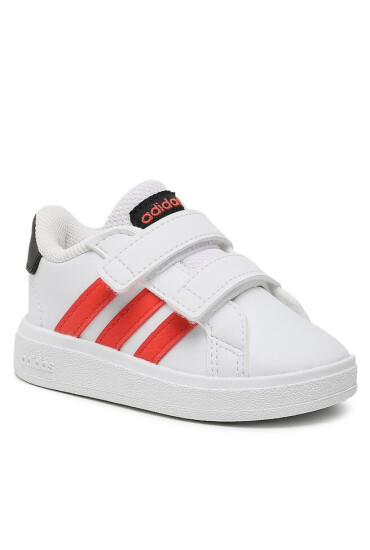 adidas Обувки Grand Court Lifestyle Hook and Loop Shoes IG2558 Ftwwht/Brired/Cblack - Mera.bg