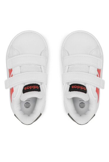 adidas Обувки Grand Court Lifestyle Hook and Loop Shoes IG2558 Ftwwht/Brired/Cblack - Mera.bg