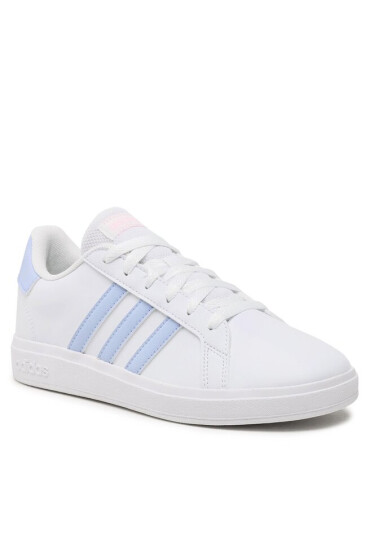 adidas Обувки Grand Court Lifestyle Tennis Lace-Up Shoes IG4829 Ftwwht/Bludaw/Clpink - Mera.bg