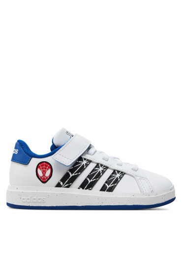 adidas Сникърси Grand Court Spider-Man El K IF0925 Бял - Mera.bg