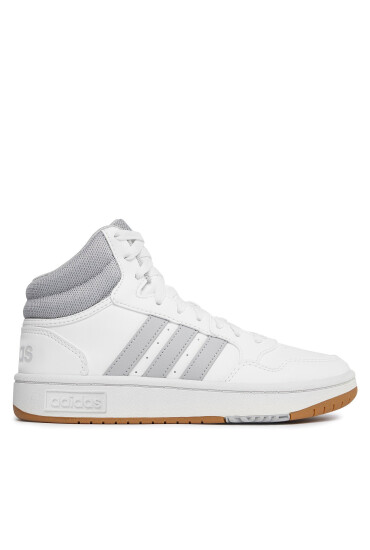 adidas Сникърси Hoops 3.0 Mid Lifestyle Basketball Classic Vintage Shoes IG5568 Бял - Mera.bg