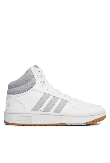 adidas Сникърси Hoops 3.0 Mid Lifestyle Basketball Classic Vintage Shoes IG5568 Бял - Mera.bg