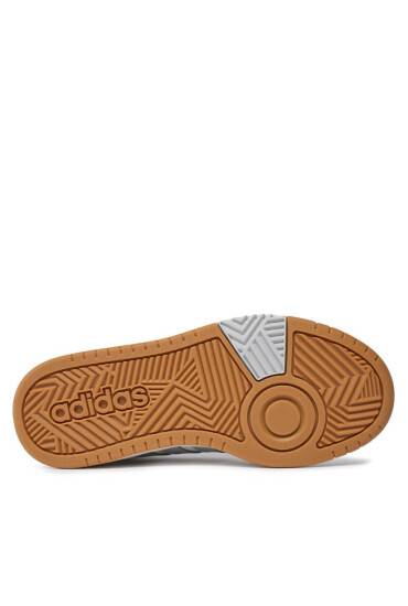 adidas Сникърси Hoops 3.0 Mid Lifestyle Basketball Classic Vintage Shoes IG5568 Бял - Mera.bg