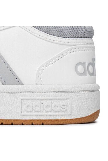 adidas Сникърси Hoops 3.0 Mid Lifestyle Basketball Classic Vintage Shoes IG5568 Бял - Mera.bg