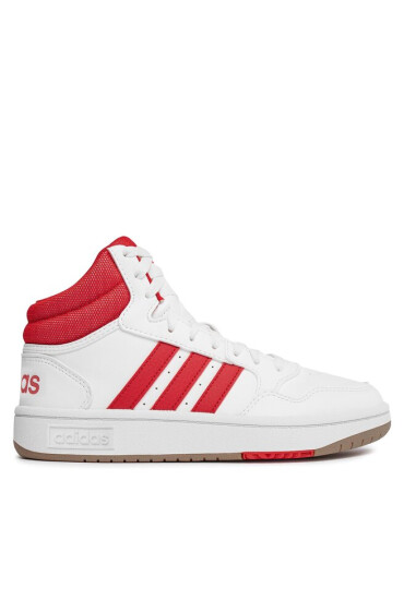 adidas Сникърси Hoops 3.0 Mid Lifestyle Basketball Classic Vintage Shoes IG5569 Бял - Mera.bg