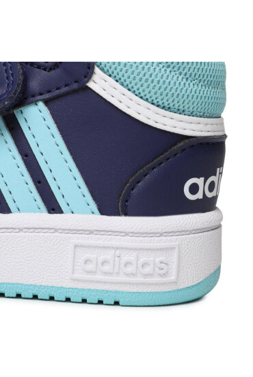 adidas Сникърси Hoops Mid Shoes IF5314 Син - Mera.bg