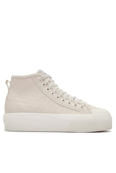 adidas Сникърси Nizza Platform Mid Shoes HQ1986 Бежов - Mera.bg