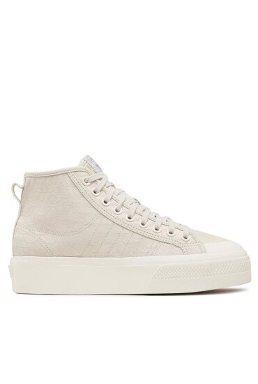adidas Сникърси Nizza Platform Mid Shoes HQ1986 Бежов - Mera.bg