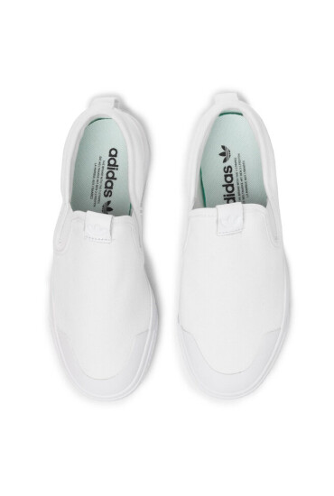 adidas Обувки Nizza Slip On EF1185 Ftwwht/Ftwwht/Ftwwht - Mera.bg