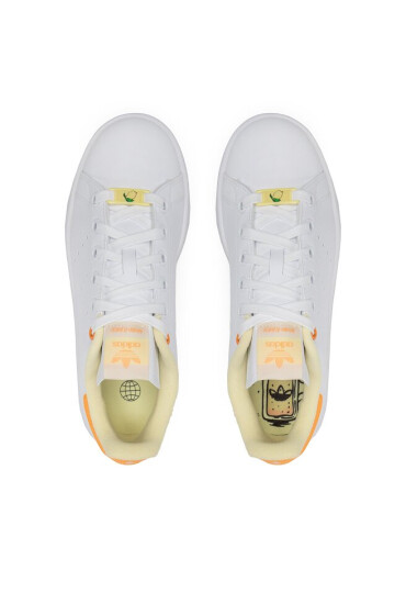 adidas Обувки Originals Stan Smith Her Vegan W GY1895 Ftwwht/Almyel/Orarus - Mera.bg