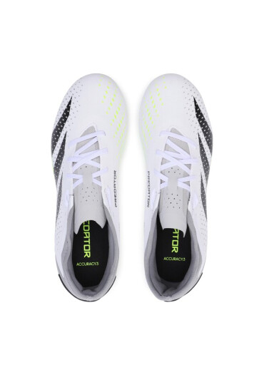 adidas Обувки за футбол Predator Accuracy.3 Low Firm Ground Boots GZ0014 Бял - Mera.bg