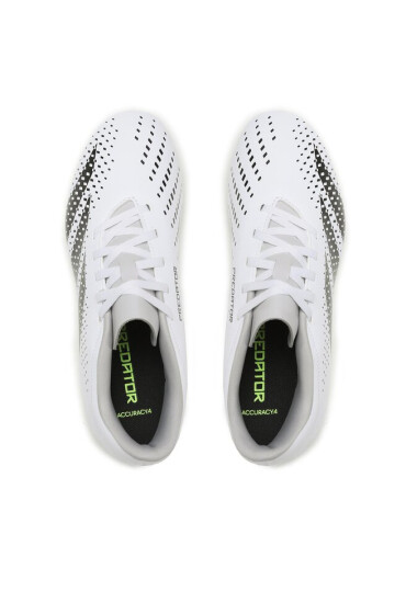 adidas Обувки за футбол Predator Accuracy.4 Flexible Ground Boots GZ0013 Бял - Mera.bg
