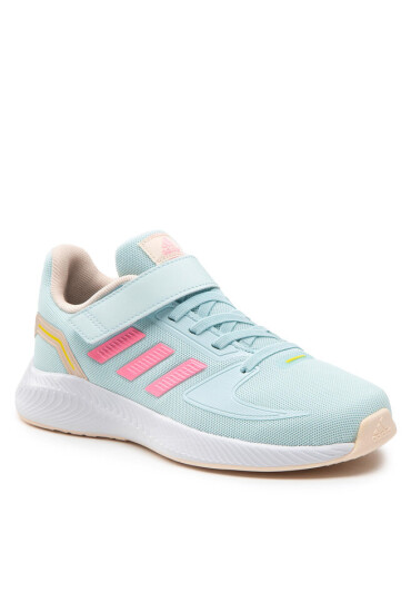 adidas Обувки Runfalcon 2.0 El K HR1398 Almost Blue / Beam Pink / Bliss Orange - Mera.bg