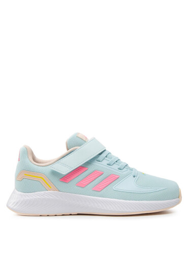 adidas Обувки Runfalcon 2.0 El K HR1398 Almost Blue / Beam Pink / Bliss Orange - Mera.bg