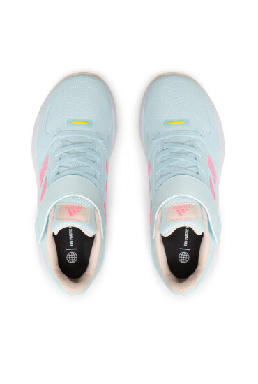 adidas Обувки Runfalcon 2.0 El K HR1398 Almost Blue / Beam Pink / Bliss Orange - Mera.bg