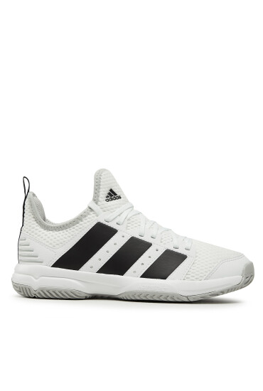 adidas Обувки за зала Stabil Indoor HR0247 Бял - Mera.bg