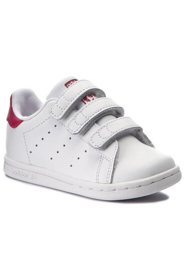 adidas Обувки Stan Smith Cf I BZ0523 Ftwwht/Ftwwht/Bopnk - Mera.bg