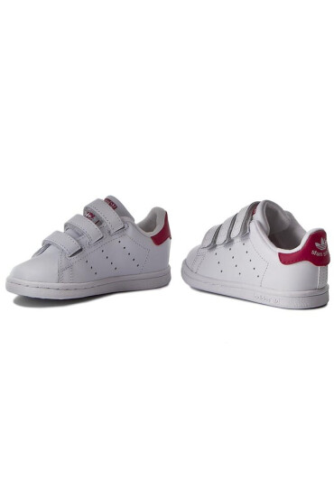 adidas Обувки Stan Smith Cf I BZ0523 Ftwwht/Ftwwht/Bopnk - Mera.bg