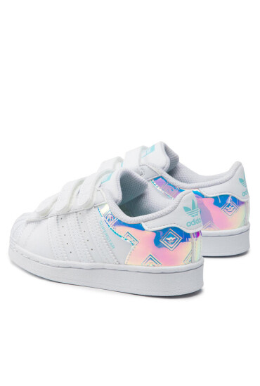adidas Обувки Superstar Cf C H03950 Ftwwht/Ftwwht/Pulaqu - Mera.bg