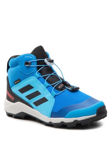 adidas Обувки Terrex Mid Gtx K GORE-TEX GY7682 Blue Rush/Grey Six/Turbo - Mera.bg