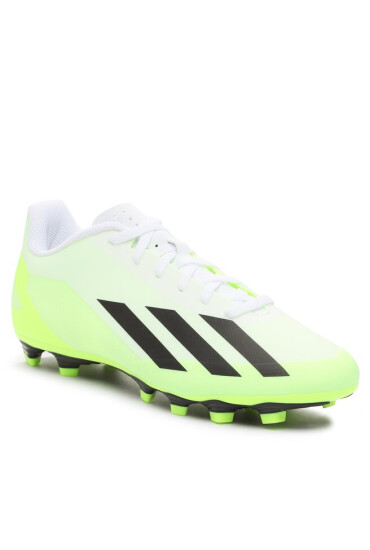 adidas Обувки X Crazyfast.4 Flexible Ground Boots HQ4535 Ftwwht/Cblack/Luclem - Mera.bg