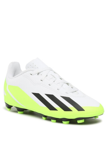 adidas Обувки X Crazyfast.4 Flexible Ground Boots IE1588 Ftwwht/Cblack/Luclem - Mera.bg