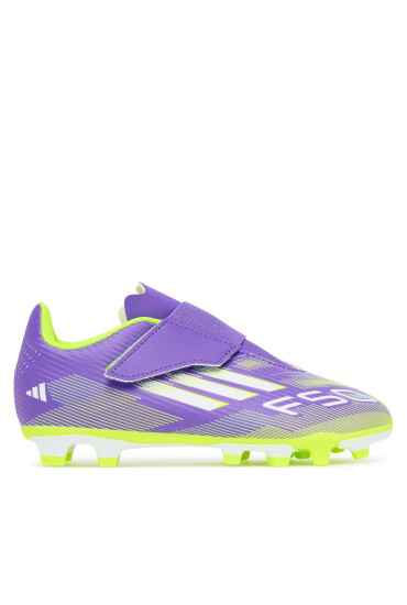 adidas Обувки за футбол F50 Club Hook-and-Loop Firm/Multi-Ground Boots Kids JI0036 Виолетов - Mera.bg