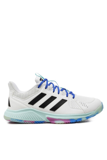 adidas Обувки за зала Court Flight IH3160 Бял - Mera.bg