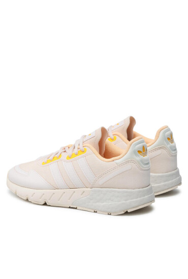adidas Обувки Zx 1K Boost W GZ9173 Wonder White/Wonder White/Acid Orange - Mera.bg