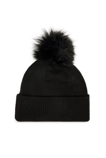 adidas Originals Шапка adidas Faux Fur Pompom Beanie H35531 Черен - Mera.bg