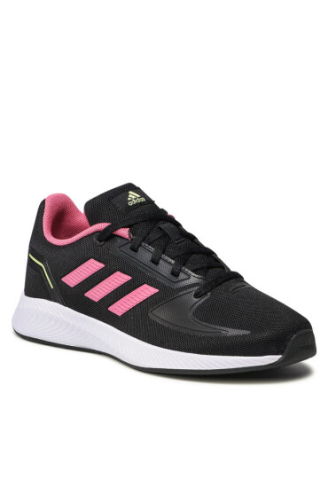 adidas Обувки Runfalcon 2.0 K GZ7420 Core Black/Rose Tone/Pulse Yellow - Mera.bg