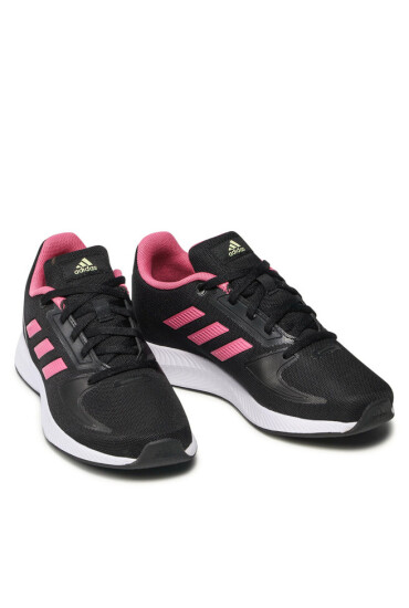 adidas Обувки Runfalcon 2.0 K GZ7420 Core Black/Rose Tone/Pulse Yellow - Mera.bg