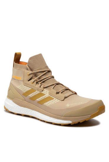 adidas Обувки Terrex Free Hiker Gtx GORE-TEX GZ0361 Beige Tone/Victory Gold/Flash Orange - Mera.bg